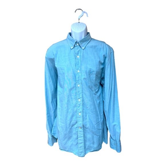 Sz XL Blue Nautica Button Down Shirt - Picture 2 of 6